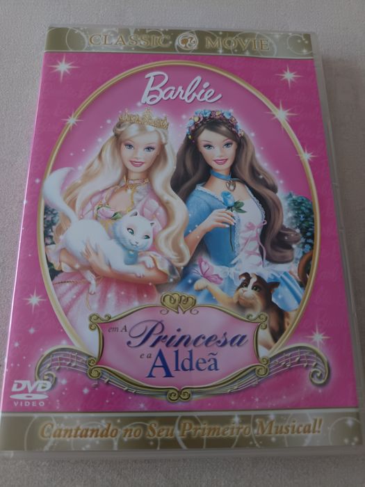DVD Barbie em a princesa e a aldeã