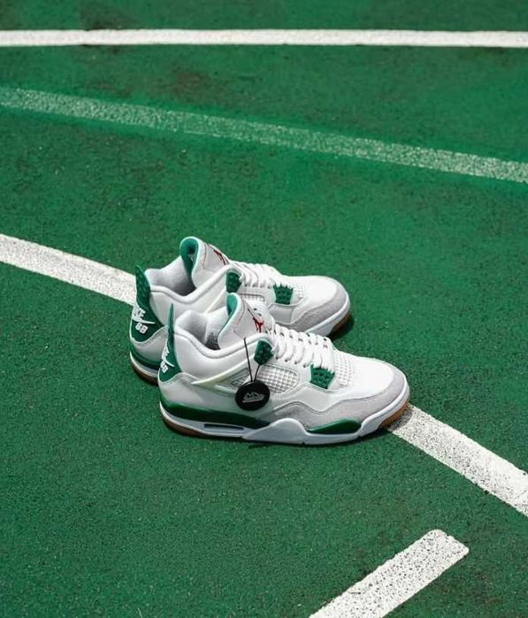 Jordan Air Jordan 4 Retro Green Thunder.38