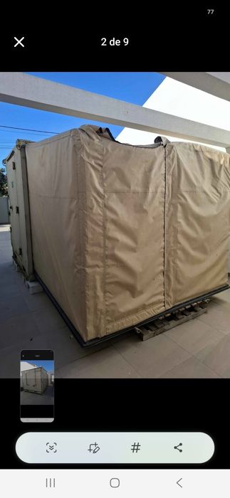 Contentor camper arrumos