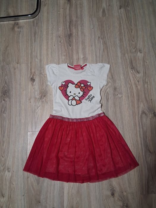 Sukieneczka dla dziewczynki Hello Kitty 122-128