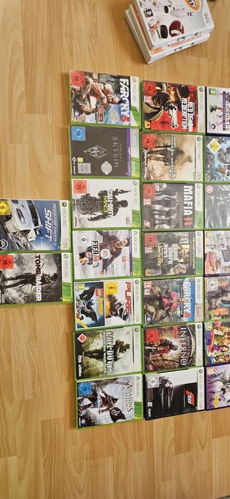 Xbox 360 dysk 60 GB 37 gier duży komplet