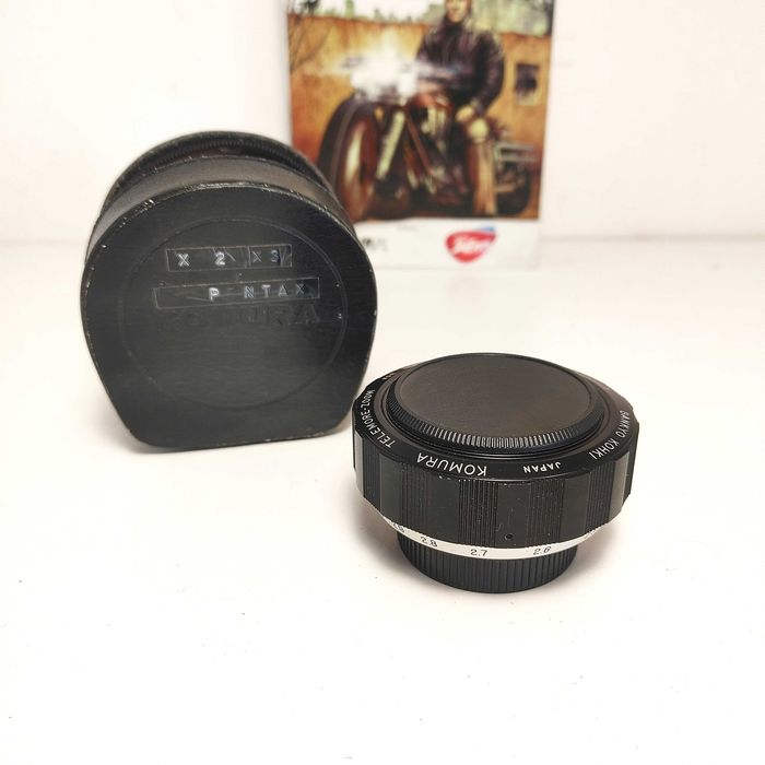 Telekonwerter ZOOM Telemore ZOOM 2x - 3x ZOOM mocowanie M42 KOMURA Sankyo