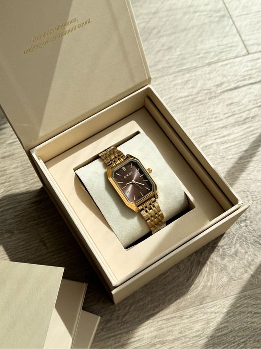 Годинник жіночий Burker Isabell Gold Brown