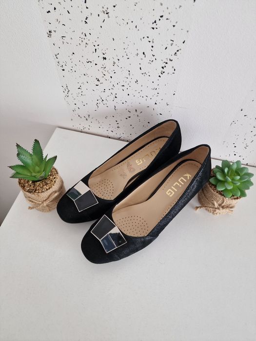 Kulig Buty Czółenka na obcasie w rozmiarze 36 i pół