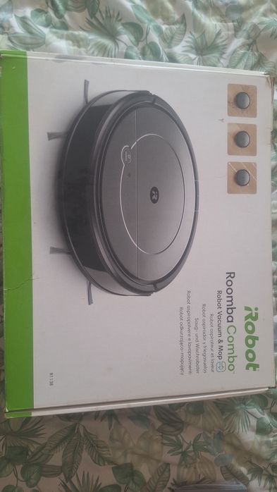 iRobot Roomba Combo - Robot Aspirador e Mop | Funcional | Tampa partida