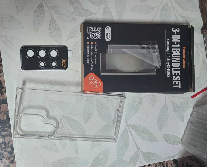 Capa protetora PanzerGlass  NOVA Samsung S24 e S22 Ultra