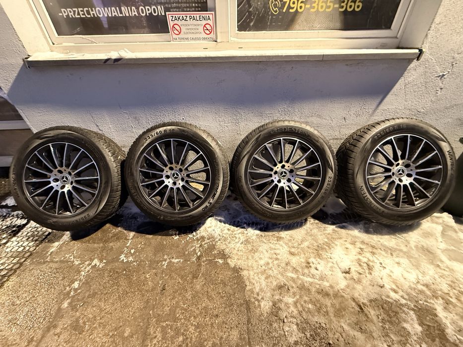 Całe koła 5x112 Mercedes GLA,GLB,GLC … 235/60/18 8mm  Vredestein