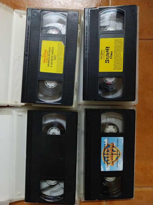 Filmes Animação VHS - Lote