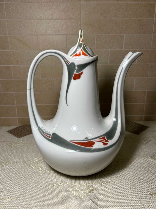 Maurice Dufrêne! Dzbanek do kawy. Secesja!