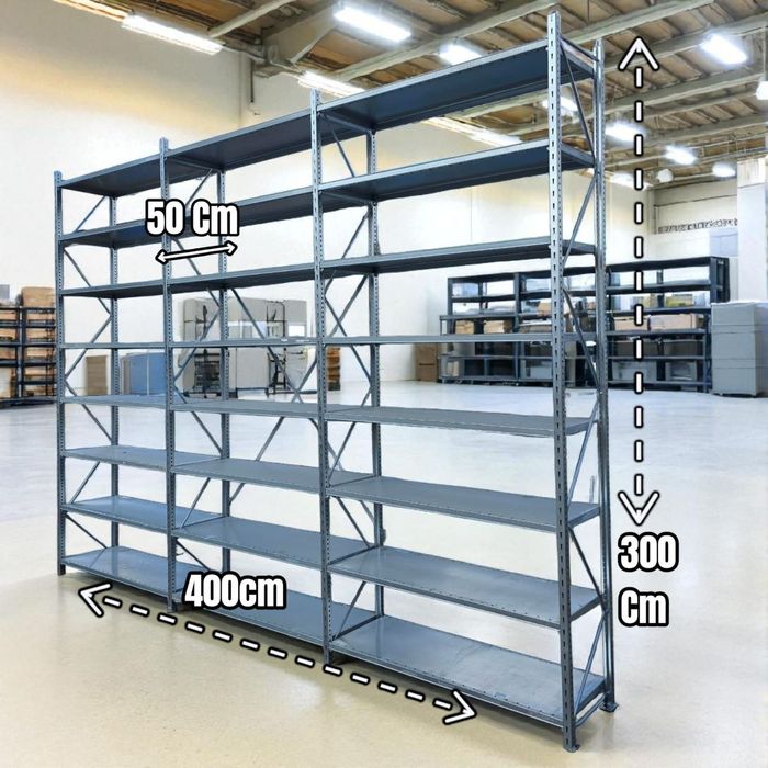 Regały magazynowe paletowe półkowe