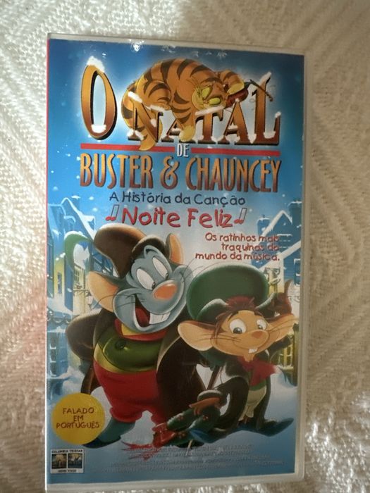 Casseste antiga O Natal de Buster and Chauncey (ratinhos)