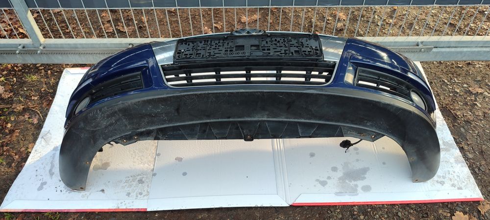 Zderzak przedni kompletny VW passat b6 LA5E części przód Xenon grill