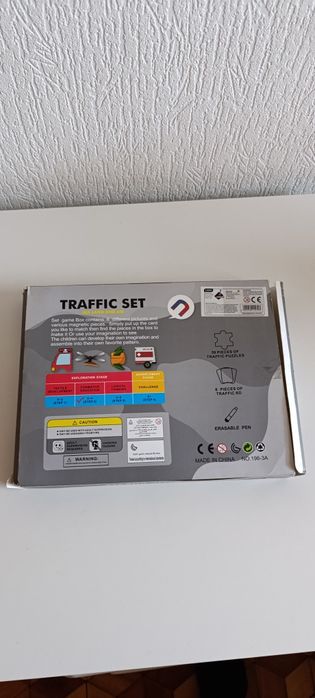 Klocki magnetyczne*58 szt.*bdb