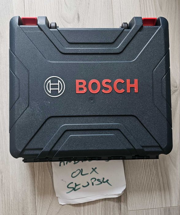 Wiertarko-wkrętarka Bosch GSR 120-LI + 2 x akumulator 2,0Ah + WALIZKA NOWA Plomby
