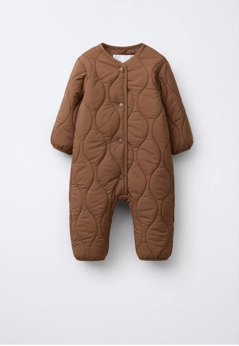 Стьобаний комбінезон для малюка Zara 74 6-9 міс маломірить на 3-6