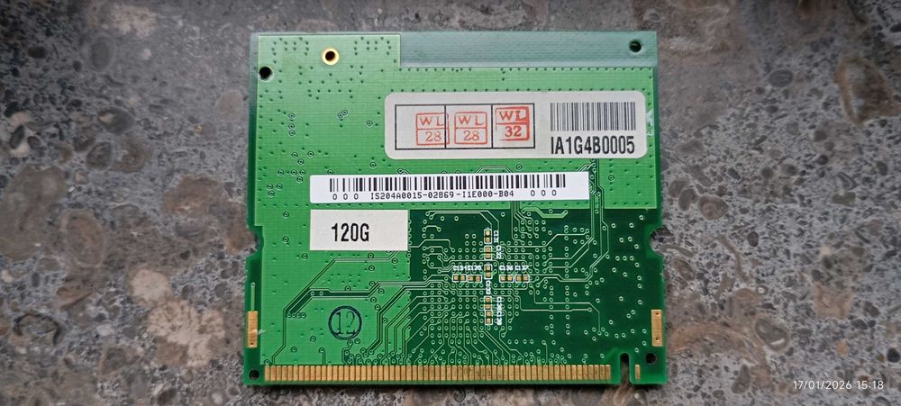 Modulo placa rede sem fios wi-fi WLAN e modem interno portatil