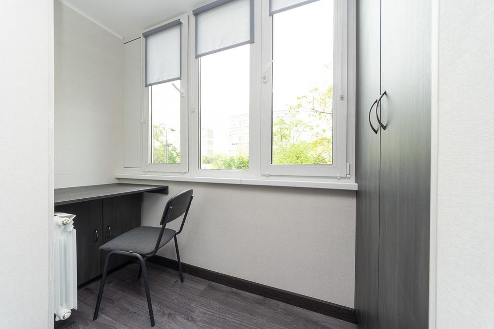 Смарт Квартира 2хв від метро Героїв Дніпра Оболонь