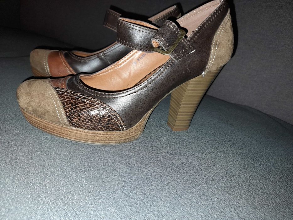 Czółenka na obcasie rozmiar 39