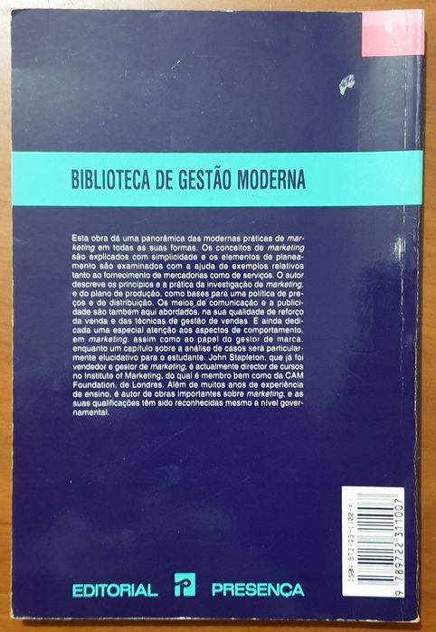 Marketing - John Stapleton