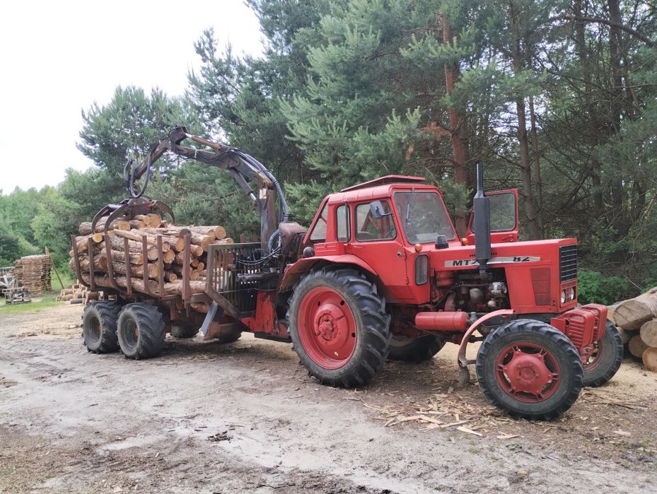 Przyczepa leśna szwedzka Palms
