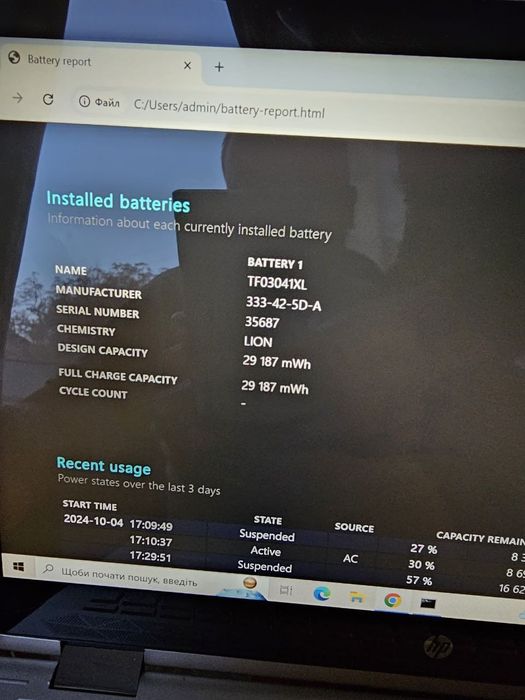 Ноутбук HP Pavilion x360 Intel i5-8250U 8GB RAM 128GB SSD Ультрабук