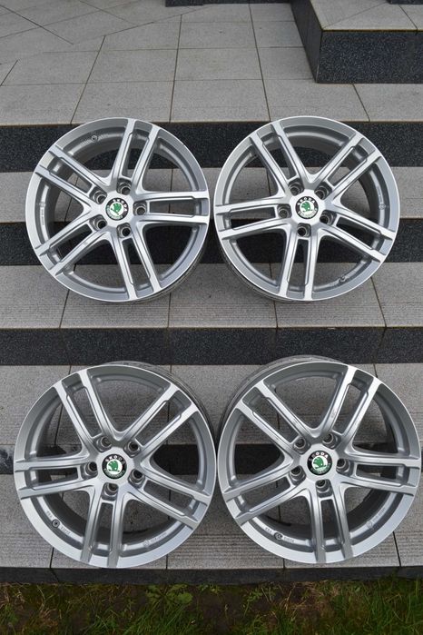 Alufelgi 5x112 Skoda 17 Cali stan bardzo dobry