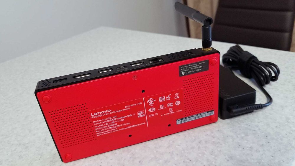 Неттоп Lenovo ThinkCentre M90n-1 Nano, i3-8145U/8GB/256GB/Wi-Fi+BT