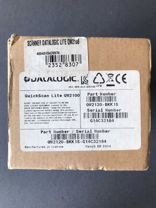 Leitor de Código de Barras DATALOGIC QuickScan Lite QW2100