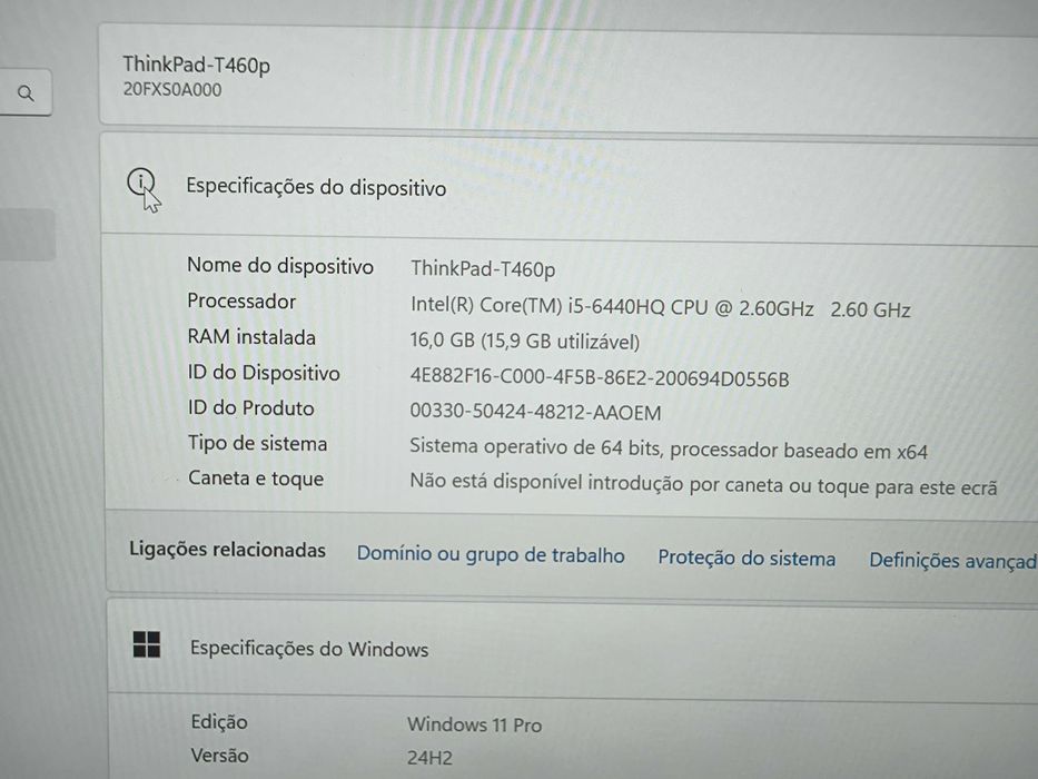 ThinkPad T460p i5 256GB ssd 16GB RAM FullHD IPS # Intel + Nvidia64739336162305122