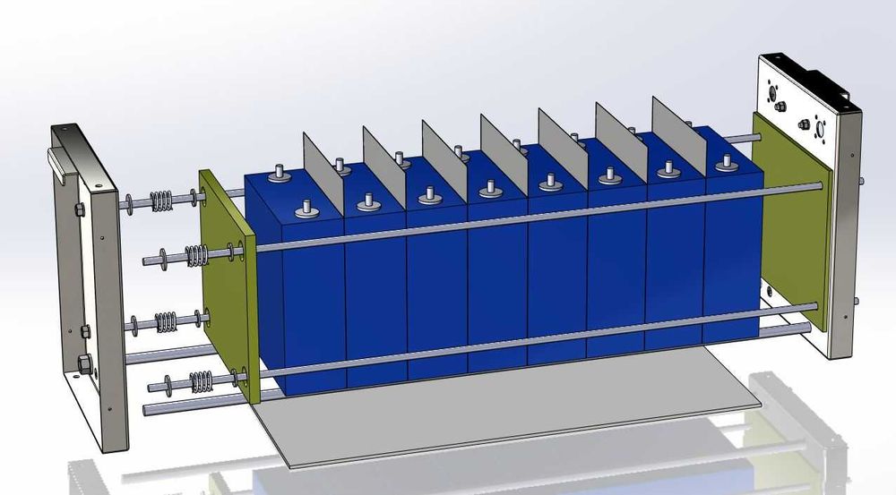 Корпус LiFePO4 280-304-324Ah для самозбірки акумулятора 24V 48V