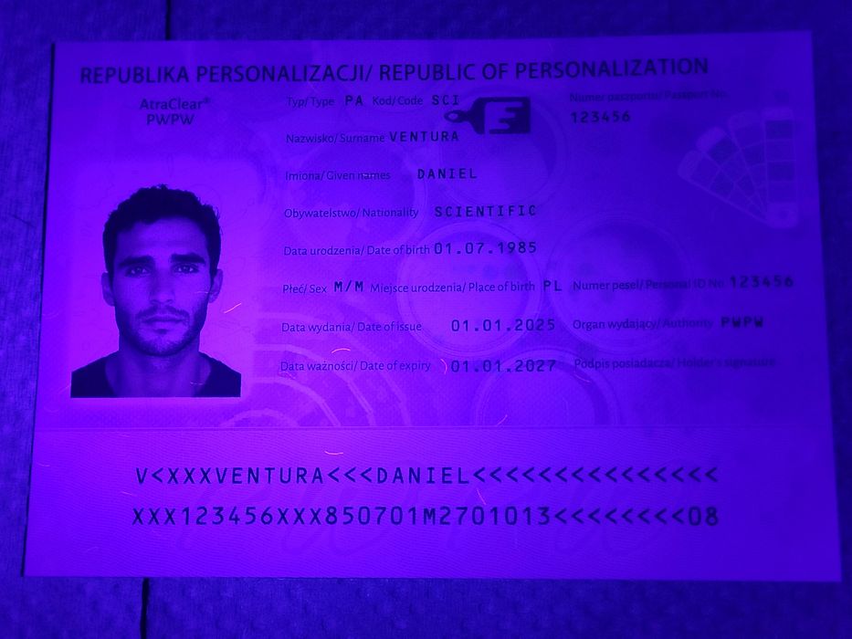 Druki Testowe Republika Personalizacji Magazyn PWPW Człowiek i Dokumenty