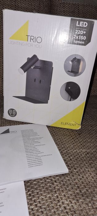 Oświetlenie Lampa Trio Led Metal Oprawa