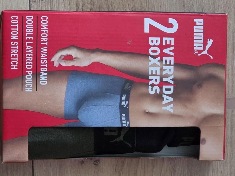 Bokserki męskie Puma rozmiar L. Nowe