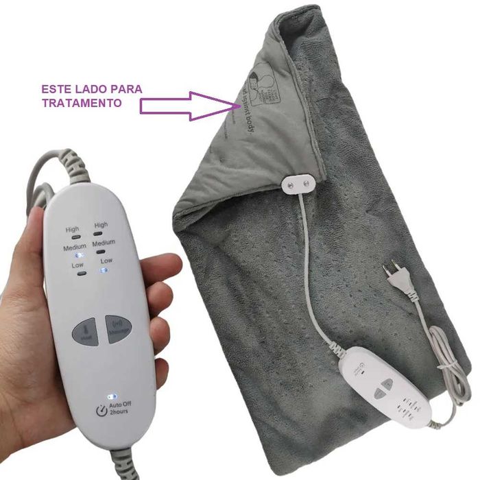 Cobertor de Massagem e Aquecimento para Relaxamento e Fisioterapia