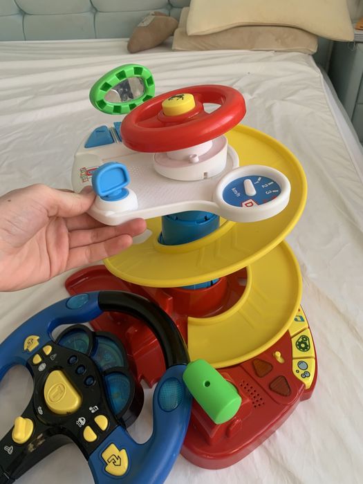 Для хлопчика руль машинки горка