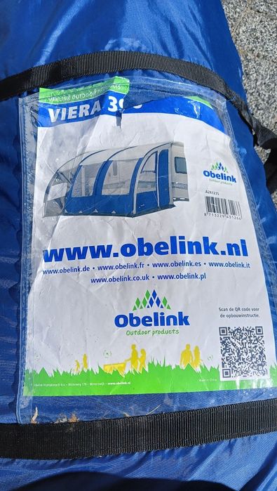 Przedsionek do przyczepy Obelink Viera 390