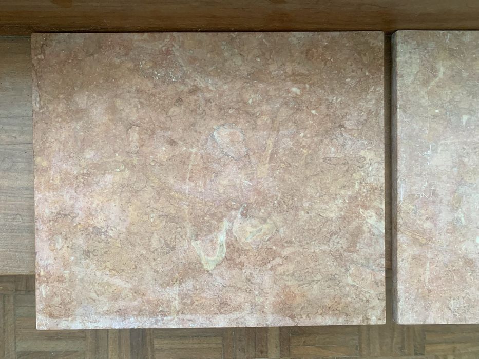 Lote de 2 Pedras mármore