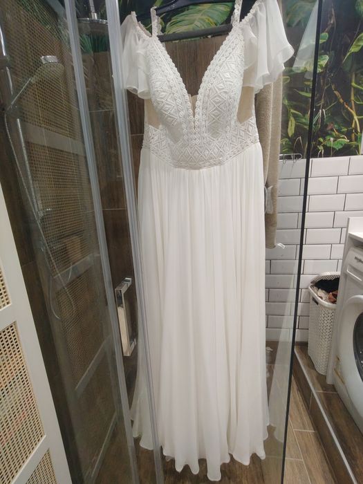 Sukienka/suknia ślubna Boho koronka