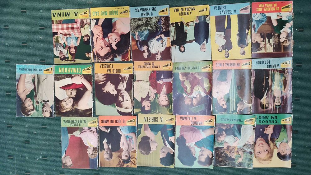 Lote 40 Revistas Coleção Cinema