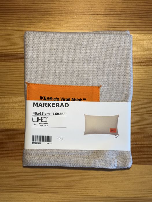 Poszewka Ikea Markerad Off white Virgil Abloh