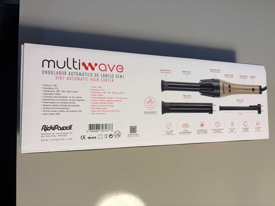 Ricki Parodi Ondulador Automático Multiwave Dourado