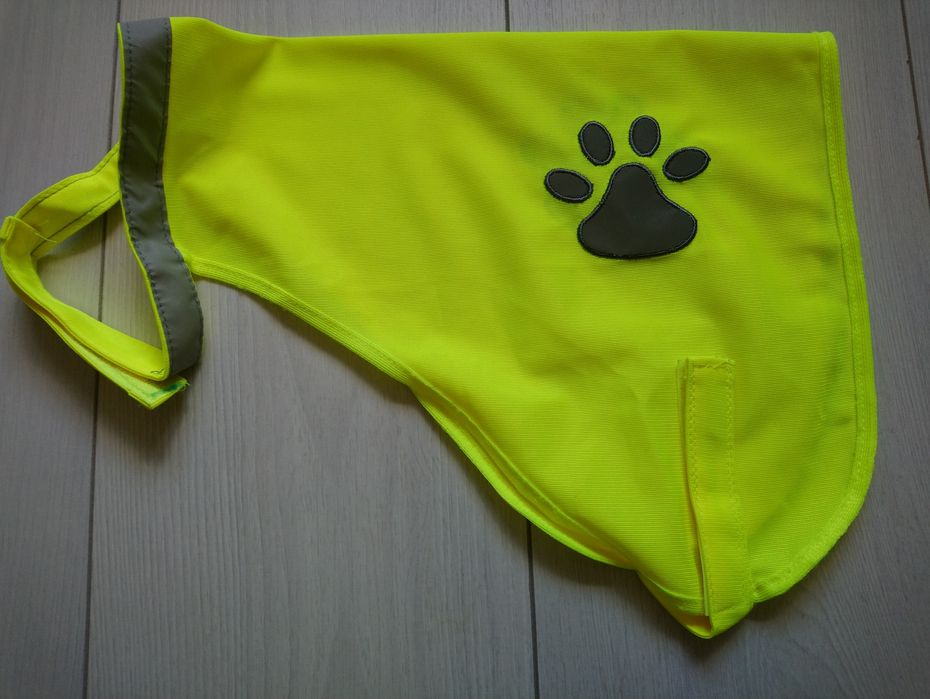 Накидка для собачки з світловідбиваючими полосками