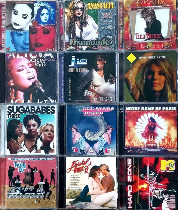 CD диски Prodigy, Alice Cooper, Smokie и др.