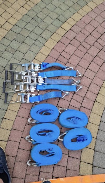 Стяжні ремні для кріплення вантажу б/в, 1шт