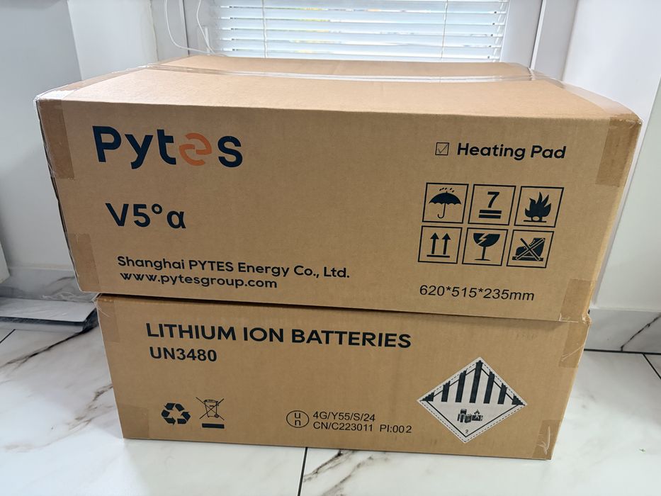 Акумуляторна батарея LiFePo4 Pytes v5 з підігрівом 5,12кВт