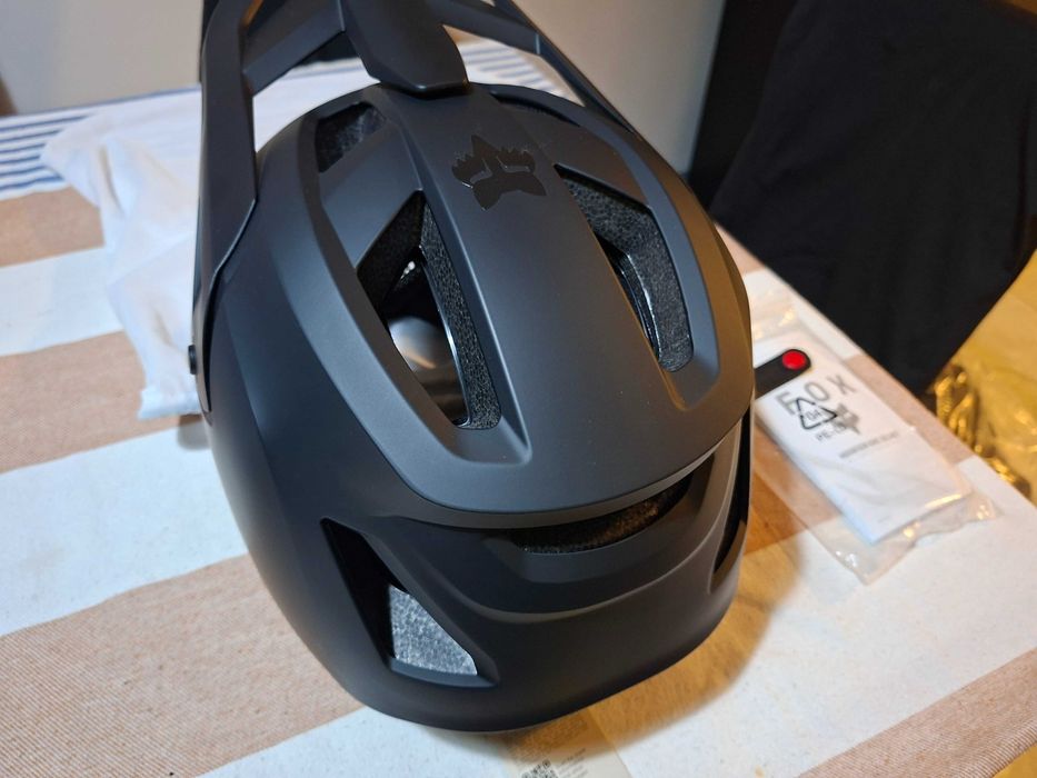 Kask rowerowy Fox Rampage matte black L