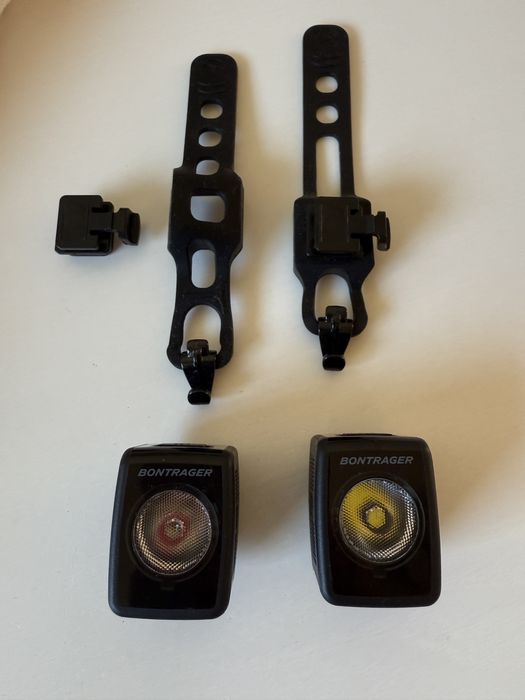Bontrager Ion 200 Rt/Flare Rt Zestaw Lampek Rowerowych Czarny