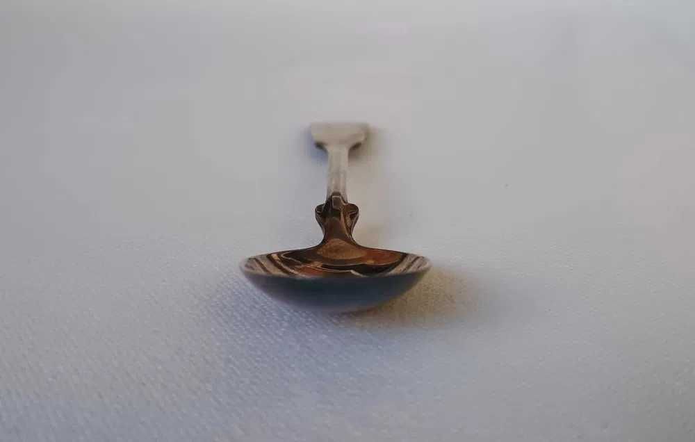 Srebrna łyżeczka do cukierniczki pr. 800