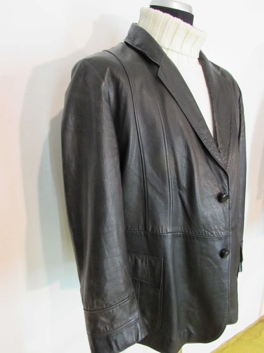 Marynarka skórzana męska MONGOLIA