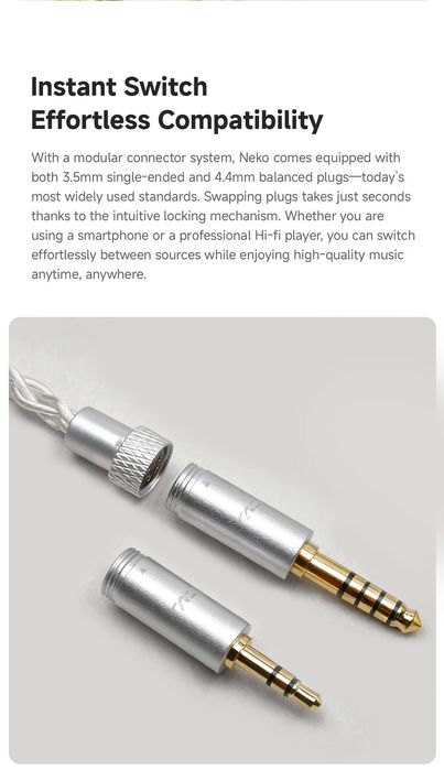 СуперНовинка! Hi-Fi навушники CVJ Neko (Red Limited Edition)